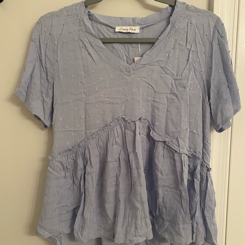 Francescas Blue Blouse